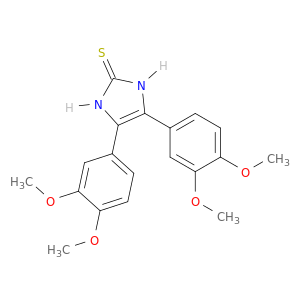 2H-Imidazole-2-thione, 4,5-bis(3,4-dimethoxyphenyl)-1,3-dihydro-