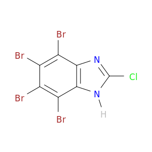 1H-Benzimidazole, 4,5,6,7-tetrabromo-2-chloro-