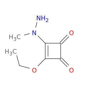3-乙氧基-4-(1-甲基肼基)-3-环丁烯-1,2-二酮