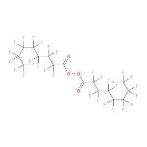 Peroxide, bis(2,2,3,3,4,4,5,5,6,6,7,7,8,8,8-pentadecafluoro-1-oxooctyl)