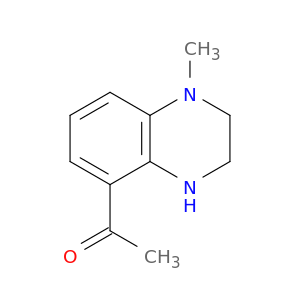 Ethanone, 1-(1,2,3,4-tetrahydro-1-methyl-5-quinoxalinyl)-