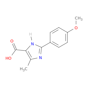 2-(4-METHOXYPHENYL)-5-METHYL-3H-IMIDAZOLE-4-CARBOXYLIC ACID