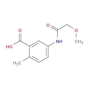5-(2-methoxyacetamido)-2-methylbenzoic acid