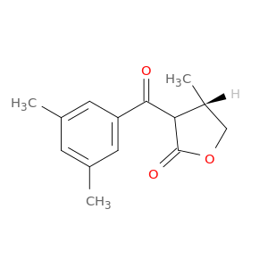 2(3H)-Furanone, 3-(3,5-dimethylbenzoyl)dihydro-4-methyl-, (4S)-