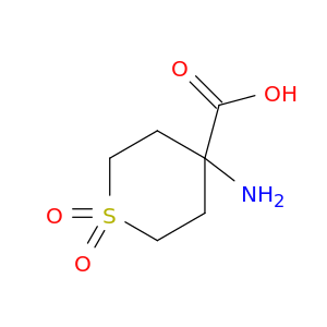 4-Aminotetrahydro-2H-thiopyran-4-carboxylic acid 1,1-dioxide