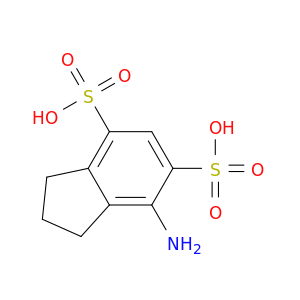 1H-Indene-4,6-disulfonic acid, 7-amino-2,3-dihydro-