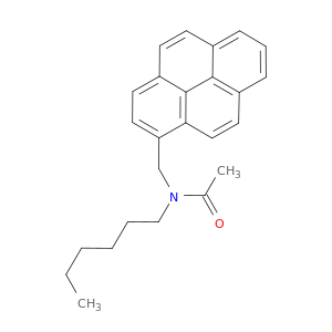 Acetamide, N-hexyl-N-(1-pyrenylmethyl)-