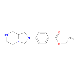 Benzoic acid,4-(hexahydroimidazo[1,5-a]pyrazin-2(3H)-yl)-, ethyl ester