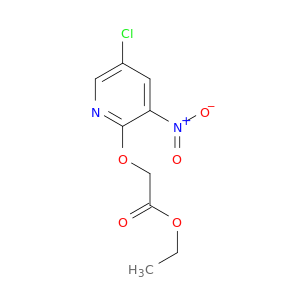 Acetic acid, [(5-chloro-3-nitro-2-pyridinyl)oxy]-, ethyl ester