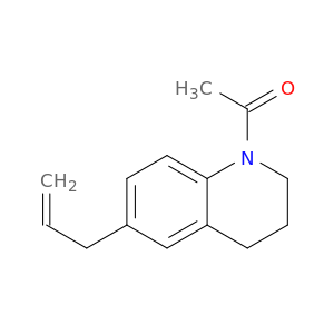 Quinoline, 1-acetyl-1,2,3,4-tetrahydro-6-(2-propenyl)-