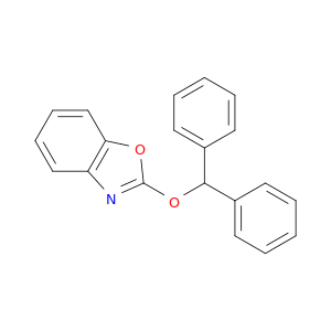 Benzoxazole, 2-(diphenylmethoxy)-