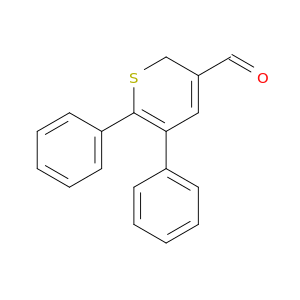 2H-Thiopyran-3-carboxaldehyde, 5,6-diphenyl-