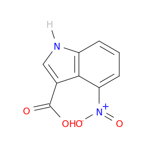 4-硝基吲哚-3-羧酸