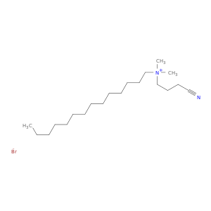 1-Tetradecanaminium, N-(3-cyanopropyl)-N,N-dimethyl-, bromide