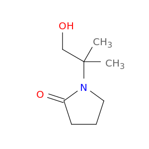 2-Pyrrolidinone, 1-(2-hydroxy-1,1-dimethylethyl)-