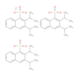 Naphthalenesulfonicacid, bis(1-methylethyl)-, aluminum salt (9CI)
