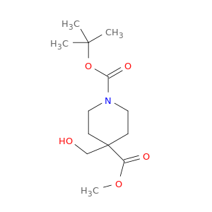1-叔-丁基 4-甲基 4-(羟甲基)哌啶-1,4-二甲酸基酯