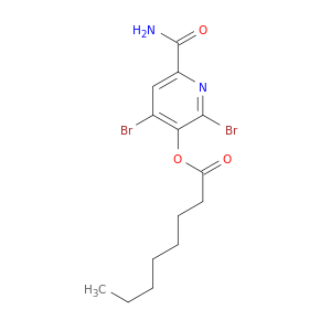 6-(氨基羰基)-2,4-二溴-3-吡啶基辛酸