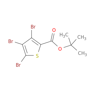 2-Thiophenecarboxylic acid, 3,4,5-tribromo-, 1,1-dimethylethyl ester