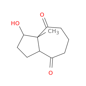 4,8(1H,5H)-Azulenedione, hexahydro-1-hydroxy-8a-methyl-