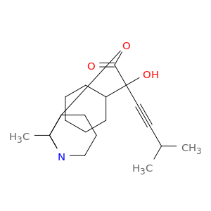 Cyclohexaneacetic acid,a-hydroxy-a-(3-methyl-1-butyn-1-yl)-,2-methyl-1-azabicyclo[2.2.2]oct-3-yl ester