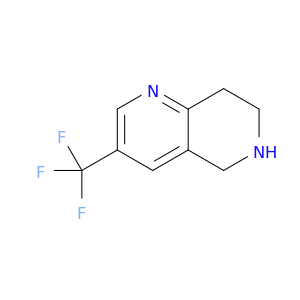 5,6,7,8-四氢-3-(三氟甲基)-1,6-萘啶