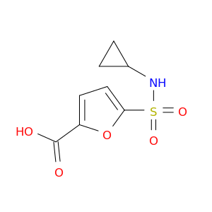 5-(Cyclopropylsulfamoyl)furan-2-carboxylic Acid