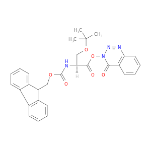 fmoc-o-叔丁基-l-丝氨酸 3,4-二氢-4-氧代-1,2,3-苯并三嗪-3-基酯