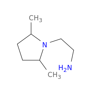1-Pyrrolidineethanamine,2,5-dimethyl-