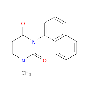 2,4(1H,3H)-Pyrimidinedione,dihydro-1-methyl-3-(1-naphthalenyl)-