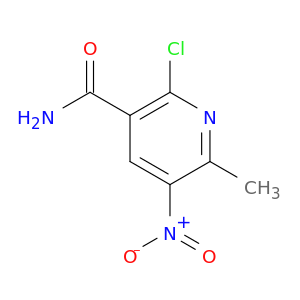 3-Pyridinecarboxamide, 2-chloro-6-methyl-5-nitro-