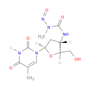 Thymidine, 3'-deoxy-3'-[[(methylnitrosoamino)carbonyl]amino]-