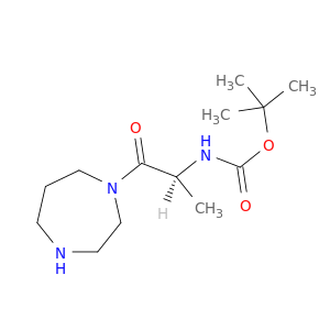 Carbamic acid,[(1S)-2-(hexahydro-1H-1,4-diazepin-1-yl)-1-methyl-2-oxoethyl]-,1,1-dimethylethyl ester (9CI)