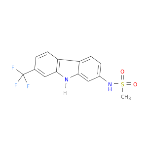 Methanesulfonamide, N-[7-(trifluoromethyl)-9H-carbazol-2-yl]-
