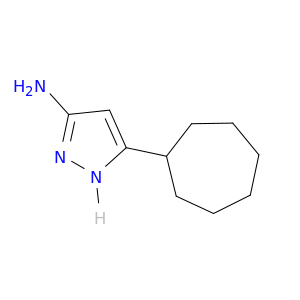 5-cycloheptyl-1H-pyrazol-3-amine