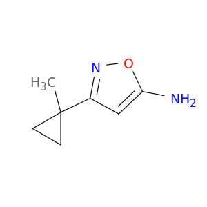 3-(1-甲基环丙基)异恶唑-5-胺