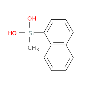 Silanediol, methylnaphthalenyl-