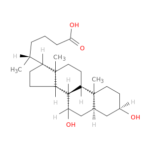 Cholane-24-carboxylicacid, 3,7-dihydroxy-, (3a,5b,7b)- (9CI)