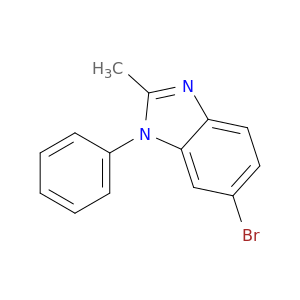 1H-Benzimidazole, 6-bromo-2-methyl-1-phenyl-