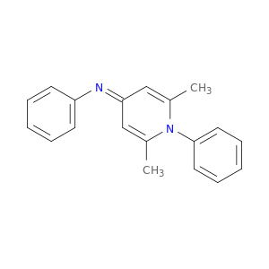 Benzenamine, N-(2,6-dimethyl-1-phenyl-4(1H)-pyridinylidene)-
