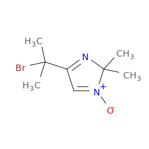 2H-Imidazole, 4-(1-bromo-1-methylethyl)-2,2-dimethyl-, 1-oxide