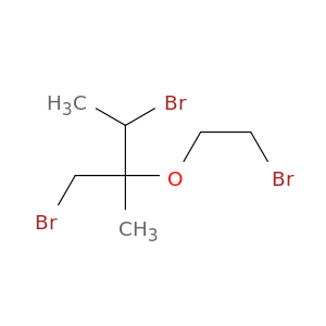 Butane, 1,3-dibromo-2-(2-bromoethoxy)-2-methyl-
