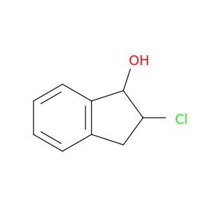 1H-Inden-1-ol, 2-chloro-2,3-dihydro-