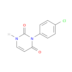 2,4(1H,3H)-Pyrimidinedione, 3-(4-chlorophenyl)-