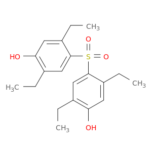 Phenol, 4,4'-sulfonylbis[2,5-diethyl-