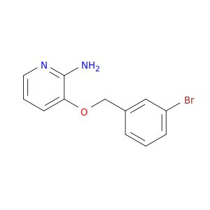 2-Pyridinamine, 3-[(3-bromophenyl)methoxy]-
