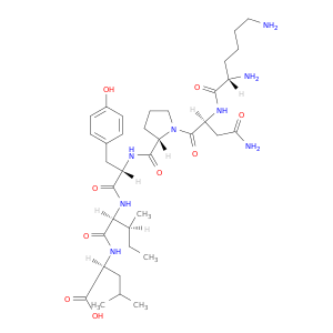 l-lysyl-l-asparaginyl-l-prolyl-l-tyrosyl-l-isoleucyl-l-leucine