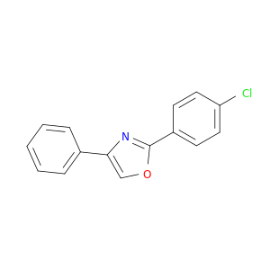 Oxazole, 2-(4-chlorophenyl)-4-phenyl-