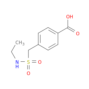 4-[(Ethylsulfamoyl)methyl]benzoic acid