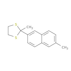 1,3-Dithiolane, 2-methyl-2-(6-methyl-2-naphthalenyl)-